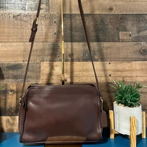 Coach Bag Brown 9814 COSTA RICA Vintage